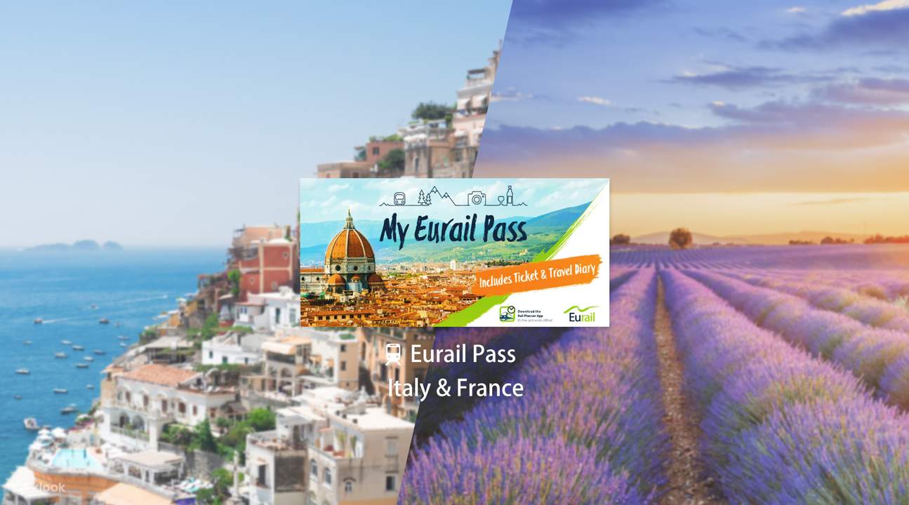 Eurail Pass for Italy & France (4, 5, 6, 8 or 10 Days) - Klook Canada